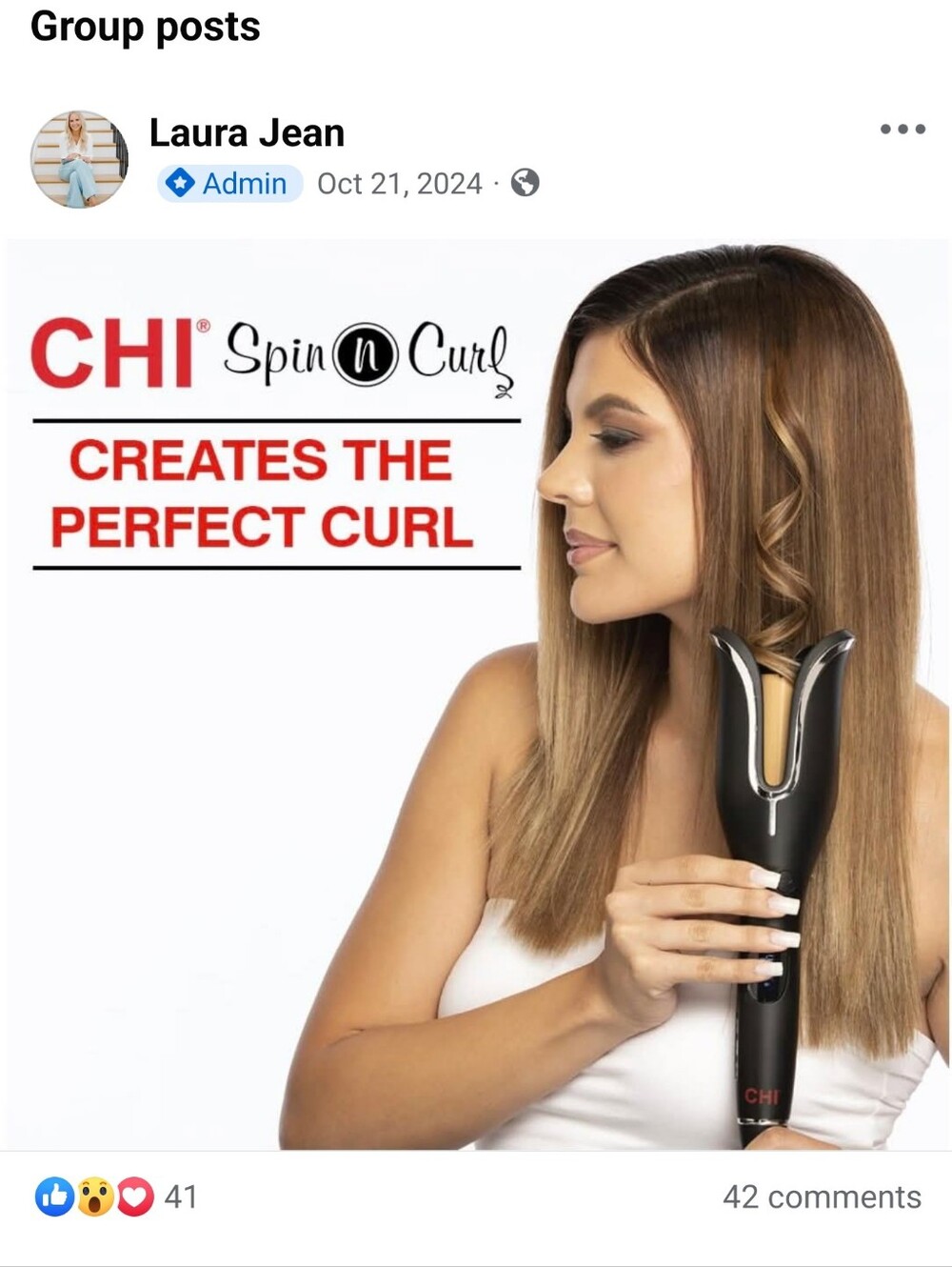 CHI Spin N Curl Rotating Curler